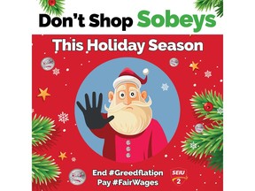 Sobeys' Pete's Frootique workers are out in the cold in Halifax with no income this holiday season because Sobeys has only offered most workers a nickel raise above minimum wage. Until  they're offered a fair wage, don't shop at Sobeys or their subsidiaries.