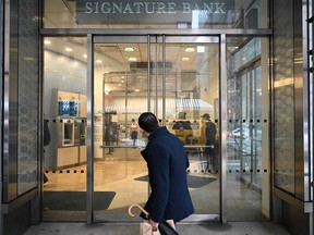 Signature Bank was shut down on March 12, 2023, after depositors withdrew large sums of money after the collapse of Silicon Valley Bank (SVB).