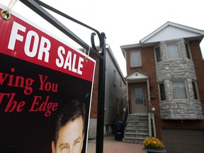 The benchmark price for a home in Toronto fell 1.7 per cent in November from the previous month to $1.11 million.
