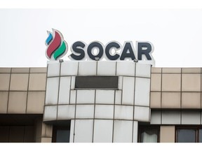 A Socar building in Baku, Azerbaijan.