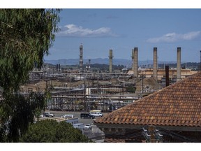 Chevron's refinery in Richmond, California.