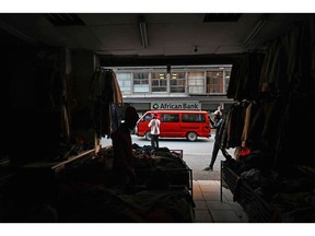 A clothing store in Johannesburg. Photographer: Leon Sadiki/Bloomberg