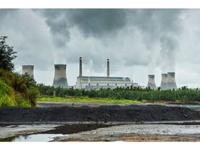The Eskom Holdings SOC Ltd. Arnot coal-fired power station in Mpumalanga, South Africa. Carbon capture could help mitigate emissions at polluting power plants, but with the technology largely unproven at scale, it also risks extending their lives.