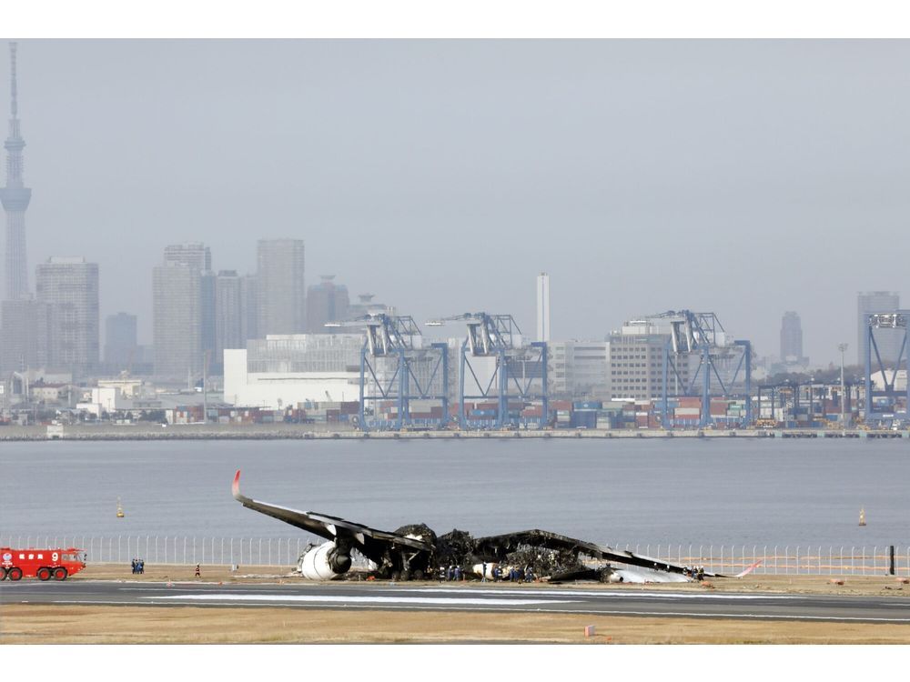 Japan Crash Probe Points To Taxiing Plane Out Of Position | Financial Post