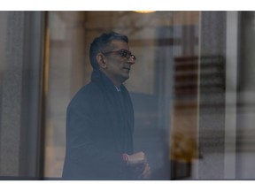 Pawan Passi, former equities executive at Morgan Stanley, arrives at court in New York, US, on Friday, Jan. 12, 2024. Morgan Stanley agreed to pay $249 million to the Justice Department and Securities and Exchange Commission to end a yearslong US investigation into block trading that rattled the industry.