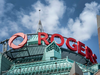 Rogers sign atop corporate headquaters