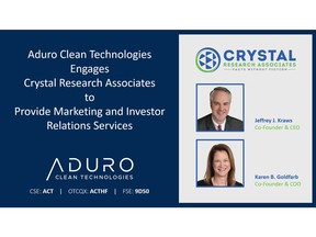 The Company announces that is has entered into a marketing and consulting agreement (the "CRA Agreement") with an arm's length investment research and analysis firm, Crystal Research Associates, LLC ("Crystal Research Associates") of New York City, New York, to create and distribute an Executive Informational Overview and Quarterly Updates on the Company through Crystal Research Associates' social media channels and online media distribution.