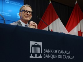 Bank of Canada governor Tiff Macklem. Deloitte Canada expects the central bank to begin cutting interest rates this spring.