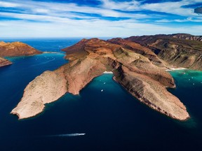 Espiritu Santo Island is a Protected Natural Area declared a World Heritage Site with around 20 sites for snorkeling and diving