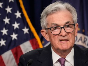 Fed chair Jerome Powell held the rate steady Wednesday.