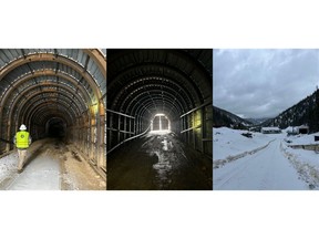 Enhanced Russell Tunnel and expanded facilities at the Wardner Mining Yard