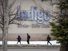 An Indigo store in Mississauga, Ont. The retailer has laid off a number of staffers as part of its strategic plan.