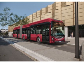 The IVECO BUS electric bus E-WAY 18 meters for ATAC Rome