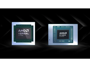AMD is expanding its automotive portfolio with the introduction of two new devices, the Versal™ AI Edge XA adaptive SoC and Ryzen™ Embedded V2000A Series processor. The two devices will power next-generation automotive systems for applications including in-vehicle infotainment, autonomous driving, and advanced driver safety.