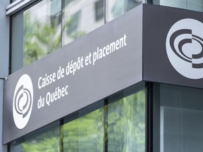 The Caisse de Depot et Placement du Quebec headquarters in downtown Montreal.