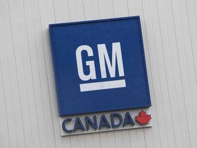 The General Motors Co. plant in Oshawa, Ont.