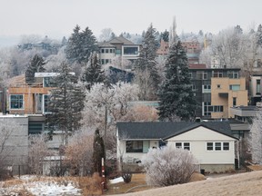 Homes in Calgary’s Hounsfield Heights neighbourhood.