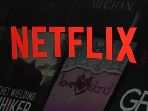 The Netflix Inc. logo from the company's website.