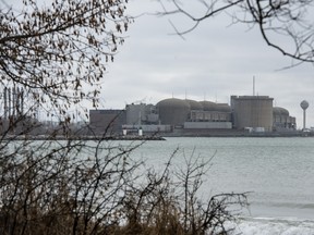 The Pickering Nuclear Generating Station in Pickering, Ont., 2020.
