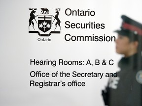 The Ontario Securities Commission in Toronto.