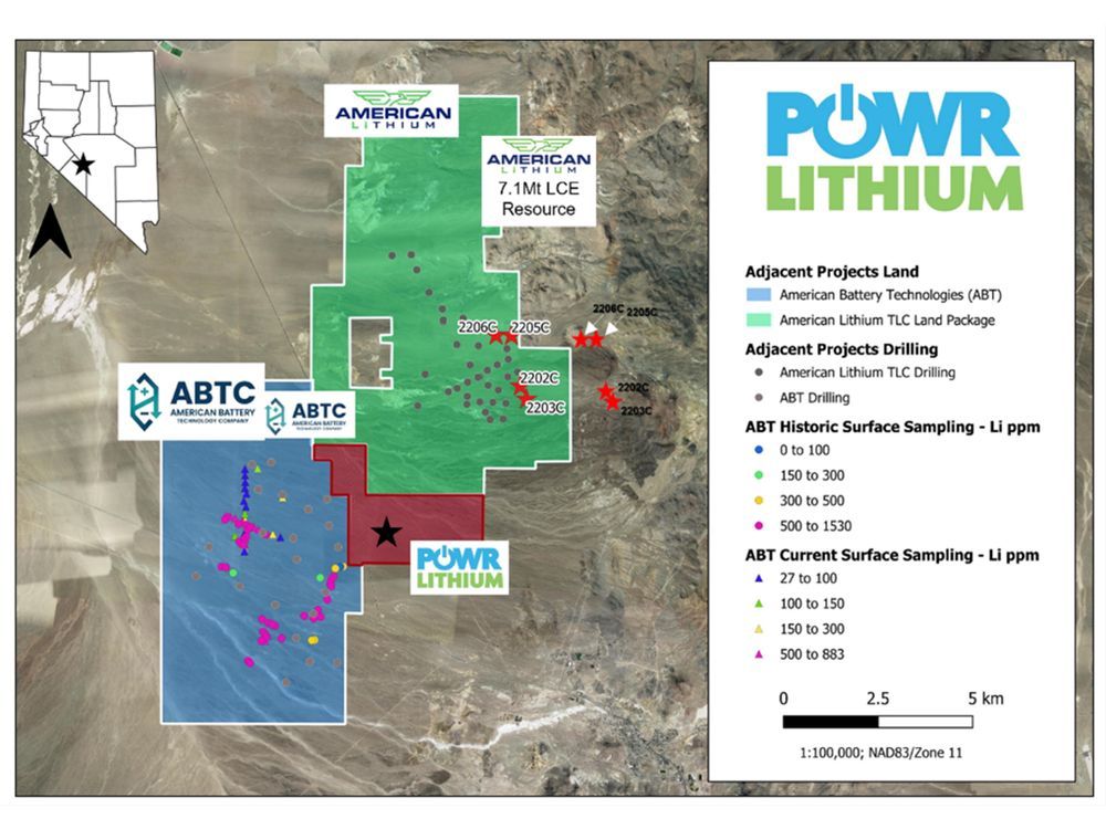 Special Announcement: POWR Lithium is Bordered on Two Sides by Documented Lithium Resources