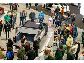 For the first time ever, attendees had the exclusive opportunity to explore the interiors of all the showcased Tesla models, including the Cybertruck.