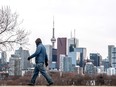 The Toronto skyline.