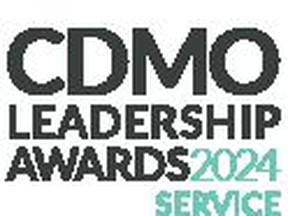 Curia Receives 2024 CDMO Leadership Award in the Service category.