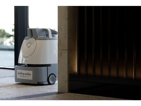 A SoftBank Robotics Group Corp. Whiz autonomous vacuum sweeper. Photographer: Kiyoshi Ota/Bloomberg