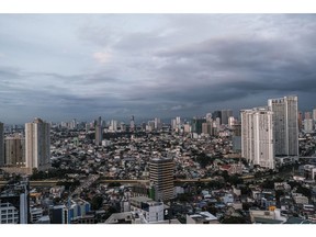 The Manila Skyline.