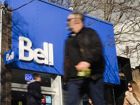 A Bell Canada store in Toronto.