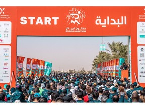 Saudi Sports for All Federation announces new Kingdom Arena location for third Riyadh Marathon