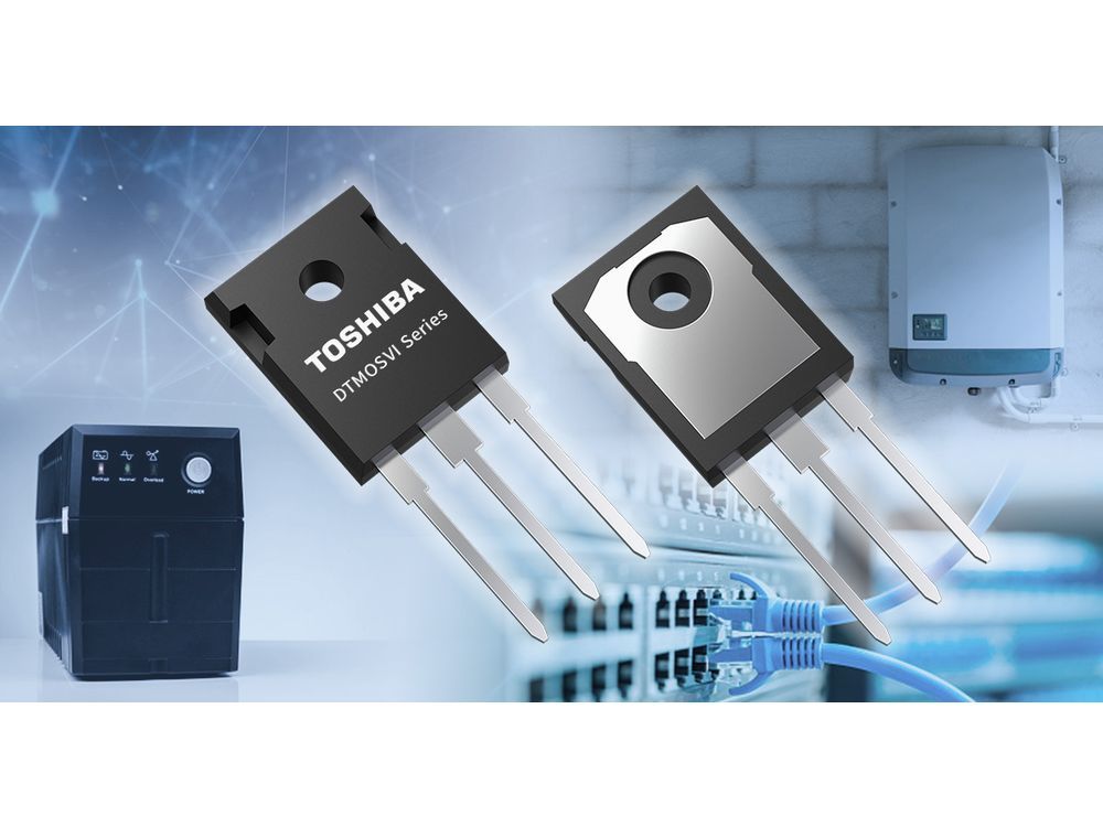 Toshiba Releases Power MOSFETs with High-Speed Diodes that Help to Improve Efficiency of Power Supplies