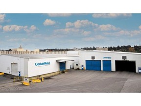CertainTeed's Gypsum Wallboard Plant outside Vancouver, British Columbia.