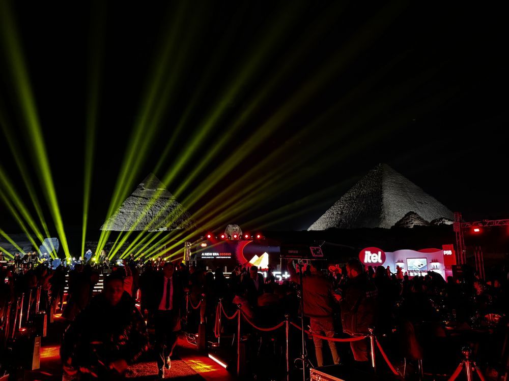 itel Grand 2024 Brand Launch, the Industry's Biggest Event at the Egyptian Pyramids