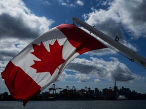 Canadian economy grew one per cent on an annualized basis in the fourth quarter, supporting a Bank of Canada hold.