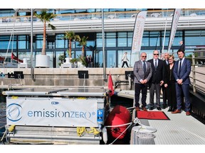 Green hydrogen pontoon, the latest green initiative of the Yacht Club de Monaco