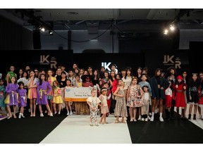 A fashion catwalk for kids at Vancouver's first International Kids Runway
