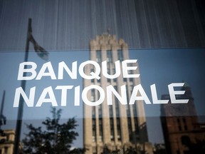 National Bank’s provisions for credit losses totalled $120 million, up from $86 million a year earlier.