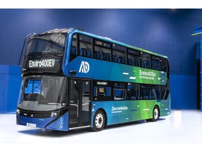 NFI subsidiary Alexander Dennis' next-gen Enviro400EV confirmed as the most efficient battery-electric double-decker tested via Zemo in the UK