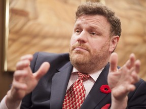 Author Mark Steyn at the Petroleum Club in Calgary in 2013.