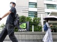 The Nvidia Corp. offices in Taipei, Taiwan..