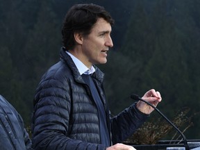 Prime Minister Justin Trudeau at the University of British Columbia in