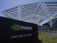 A Nvidia Corp. office building in Santa Clara, Calif.