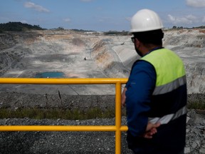 First Quantum Minerals Ltd.'s Panama copper mine in Donoso, Panama.
