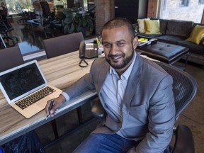 Lightspeed CEO Dax Dasilva is seen in his office Tuesday, September 15, 2015 in Montreal. Lightspeed Commerce Inc. says founder Dax Dasilva is returning to the company as interim chief executive.THE CANADIAN PRESS/Paul Chiasson