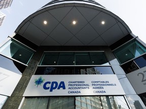 CPA Canada headquarters is seen in Toronto.