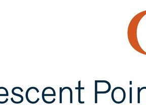 The Crescent Point Energy Corp. logo is shown in this undated handout photo.