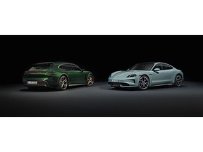The new 2025 Porsche Taycan models will have their North American debut at the Canadian International Auto Show