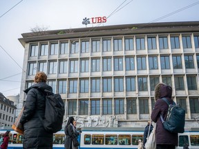 UBS headquarters.